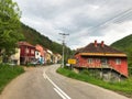 Old abandoned house in serbian village. Southeast of Serbia. Royalty Free Stock Photo