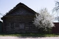 Old abandoned house in a small village