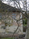 Old abandoned village house