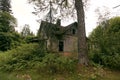 An old abandoned house in the woods Royalty Free Stock Photo