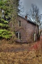 Long Abandoned House In The Woods Royalty Free Stock Photo