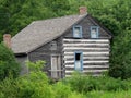 Old abandoned house in woods Royalty Free Stock Photo