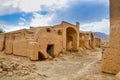 The old abandoned Iranian village located in the central part of the country