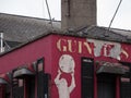 Old abandoned Irish pub in Dublin, Ireland Royalty Free Stock Photo