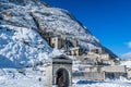 Old abandoned lead and zinc mine in Cave del Predil