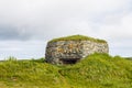 Old abandoned military pillbox