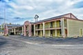 An Old Abandoned Motel Royalty Free Stock Photo