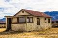 Old Abandoned One Level Home In Disrepair Royalty Free Stock Photo