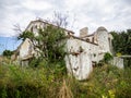 Old abandoned Paladium discotheque club in Platja d`aro in Spain