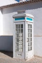 Old abandoned phone booth Royalty Free Stock Photo