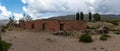 Old abandoned primitive house of Argentina aborigines