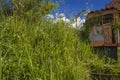 Old abandoned railroad car