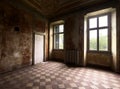 Old abandoned room Royalty Free Stock Photo