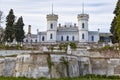 Abandoned ruined Sharovka Castle. Ukraine