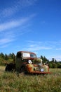 Old Abandoned Rusted Truck Royalty Free Stock Photo