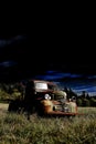 Old Abandoned Rusted Truck