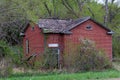 Old Abandoned School House Royalty Free Stock Photo