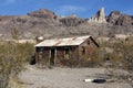 Old Abandoned Shack in desert Royalty Free Stock Photo