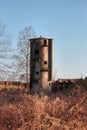 Old abandoned silo