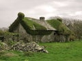 Old abandoned stone house