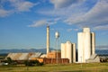 Old abandoned sugar factory Royalty Free Stock Photo