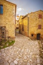 Old and abandoned town in Italy