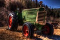 Old Abandoned Tractor Royalty Free Stock Photo