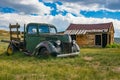 Old abandoned truck in Bodie, California Royalty Free Stock Photo