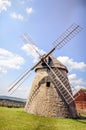 An old abandoned windmill. Royalty Free Stock Photo