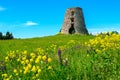 Old abandoned windmill Royalty Free Stock Photo