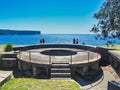 Artillery Gun Emplacement, South Head, Sydney Harbour, Australia Royalty Free Stock Photo