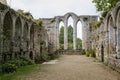 Old Abbaye Maritime de Beauport, in Paimpol, Cotes-d`Armor, Brittany, France Royalty Free Stock Photo