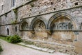 Old Abbaye Maritime de Beauport, in Paimpol, Cotes-d`Armor, Brittany, France Royalty Free Stock Photo