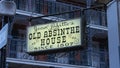 Old Absinthe House in New Orleans French Quarter - NEW ORLEANS, USA - APRIL 17, 2016 - travel photography Royalty Free Stock Photo