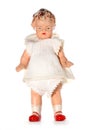 Old abused child doll