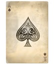 Old ace of spades