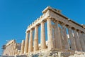 The Acropolis in Athens Greece Royalty Free Stock Photo