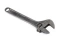 Old adjustable spanner Royalty Free Stock Photo