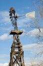 Old Aermotor Wind Mill Royalty Free Stock Photo