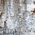 Old aged weathered grunge rust color-peel rusty metal texture, detailed macro closeup, natural rusted textured grain grungy Royalty Free Stock Photo