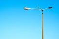 Old ailing GDR streetlight in Magdeburg