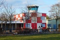 Control tower of the old Bonames airfield, Frankfurt am Main