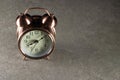 Old Alarm Colck Royalty Free Stock Photo