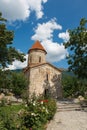 Old Albanian church in Kish Azerbaijan Royalty Free Stock Photo