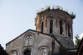 Old Albanian church in Zagatala. Ancient temple in north of Azerbaijan Royalty Free Stock Photo