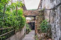 Old Alley building on talat noi.Talad Noi Talat Noi Royalty Free Stock Photo