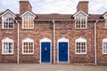 Old Almshouses, Much Wenlock, Shropshire. Royalty Free Stock Photo