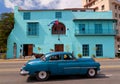 Old american car in Havana Royalty Free Stock Photo