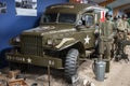 An old American Dodge model WC-54 ambulance truck