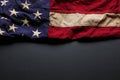 Old American flag background Royalty Free Stock Photo